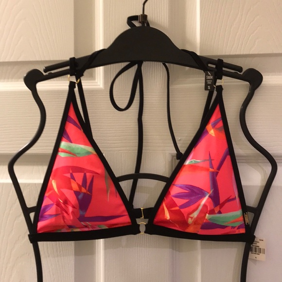 Top only 💖VS PINK Bikini Triangle Lightly Lined - Picture 3 of 8